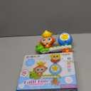 G-WACK Bath Toys for Toddlers Age 1 2 3 Year Old Girl Boy, Preschool New Born Baby Bathtub Water Toys, Durable Interactive Multicolored Infant Toy, Lovely Monkey Caterpillar, 2 Strong Suction Cups