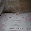 Laura Ashley - Twin XL Comforter Set, Reversible Cotton Bedding with Matching Sham, Medium Weight for Year Round Use, Oeko-Tex Certified, Dorm Essentials (Pink) 