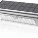 SECUROAD Super Bright Solar Lights Outdoor IP65 Water Proof, 1100 Lumens Wireless LED Motion Sensor Light, Aluminum Metal Housing Security Lights Flood Wall Lights, 1 Pack (Daylight)