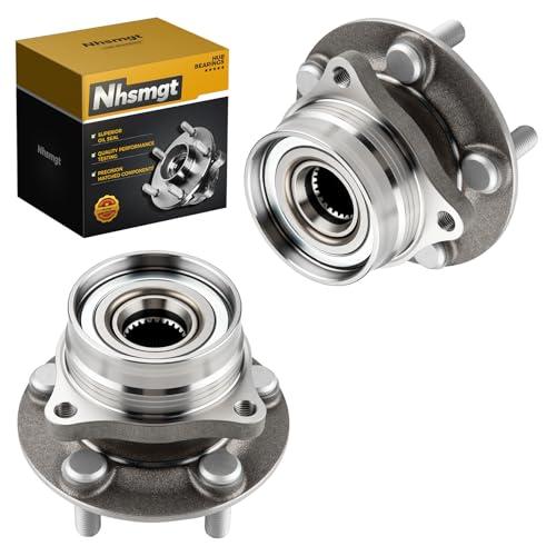 Nhsmgt Pair 513265 Wheel Bearing Hub Assembly Fit for Toyota Prius 2004-2009, Non-ABS, 5 Lugs, 2pcs