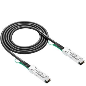 10Gtek 40G QSFP+ DAC Cable - 40GBASE-CR4 Passive Direct Attach Copper Twinax QSFP Cable for Juniper EX-QSFP-40GE-DAC-2M Devices, 2-Meter(6.5ft)