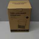 Bathroom Organizers and Storage, Makeup Organizer (Sturdy Durable Attractive), Ideal for Vanity, Countertop, Counter, Perfume, Skincare, Cabinet, Cosmetic, Dresser Organizer (Black) (3 Drawers)