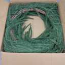 Ouddy Decor 26'' Christmas Norfolk Pine Wreaths for Front Door, Artificial Real Touch Large Christmas Wreath Faux Green Pine Wreath for Wall Window Mantle Porch Indoor Outdoor Winter Home Decorations