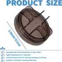 Pool Pump Lid Cover Compatible with 3/4HP Pond DIY self-Starting Above Ground Pool Pump Cover Sand Filter Pump