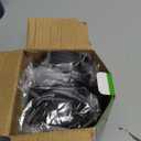 BLS LED Puck Lights with Remote Control, Wireless Under Cabinet & Closet Lighting, RGB 13 Color Changing Lights with Dimmer, Timer & AA Battery Operated, Push, Touch, Stick on for Night, Black, 6 Pack