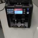 MUNBYN IMC08 Dual Money Counter Machine Mixed Denomination with Reject Pocket, Value Counting, Counterfeit Detection 2 CIS/UV/MG/IR, Sort&Print Enabled Cash Counter, Mixed Bill Counter (Black)