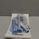 HOMLAND Shower Chair for Inside Shower, 400 lbs Adjustable Shower Stool with Suction Feet, Shower Seat for Inside Tub Bathroom Bench Bath Chair for Elderly and Disabled - Light Blue