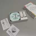 Sticker Printer, Print Pods Mini Printer, Bluetooth Thermal Sticker Maker Machine with 3 Rolls Paper, Print Pod Mini Printers for iphone, Impresora Porttil for Study Note, Journal, DIY, Kids Gift