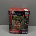 Skirfy Christmas Claw Machine for Kids, Holiday Toys for Girls Age 6+, Mini Arcade Game Vending Machine with Plush Toys and Candy Dispenser, Festive Claw Game Machine, for Girls (Xmas Green)