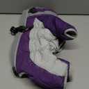 MIGOHI Full Body Dog Coat - Warm Reflective Small Dog Winter Coat with Harness, Turtleneck Fleece Jacket for Dogs,Four-Leg Windproof Puffer Jackets Snowsuit with Zipper for Small Medium Large Dogs,XS (X-Small(Back:9.8"), Purple)