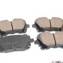 Front & Rear Ceramic Brake Pads Set