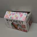 The Honest Company Comfort Dry Disposable Diapers for Sensitive Skin, Hypoallergenic, Rose Blossom + Tutu Cute, Club Box Size 1 (814 lbs), 78 Count