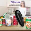Electric Can Opener, Handheld One-touch Automatic Can opener, Smooth Edge Kitchen Gadget Can Openers Electric for Seniors with Arthritis