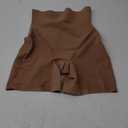 SHAPELLX Shapewear for Women Tummy Control High Waist Shaping Butt Lifting Shorts Seamless Slimmer Womens Body Shaper Panties (Medium, Brown)