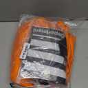 Prisoner Jumpsuit Orange Prison Inmate Costume Jail Criminal Cosplay Outfit for Men Halloween