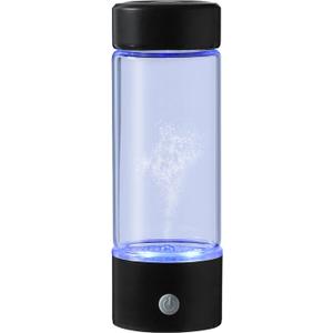 Upgrade Hydrogen Water Bottle, Hydrogen Water Generator with Advanced SPE PEM Tech, HighEfficiency Portable 420ml Water Ionizer 14OZ Hydro Water Machine for Office,Travel,Fitness & Everyday Hydration