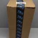 TRQ Driver Side Power Heated Mirror Smooth Black Paint to Match without Blind Spot Compatible with 2017-2018 Mazda 3 MA1320230