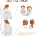 Best Friend Birthday Gifts for Women - Unique Hand-Painted Sister Figurines, Friendship Gifts for Women, Bestie Gifts, Sister Birthday Gifts Keepsake Present