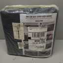 Dog Car Seat Cover for Back Seat, 900D Hard Bottom Dog Hammock, 56In