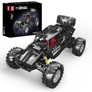 Mould King 18038 RC Off-Road Building Car Toys, 1016 Pieces Building Blocks Climbing Car Model with Motors, Toy Car for Kid 1016 PCS, Idea Gift