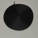 MECCANIXITY Flat Nylon Webbing Strap 3/8 Inch 50 Yards Polypropylene Webbing Black for Backpack, Luggage-Rack, Outdoor Climbing, DIY Craft