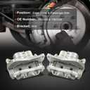 cciyu Front Left & Right Brake Calipers Assembly w/Bracket 19B3349 19B3348 For Subaru For B9 Tribeca/For Forester/For Legacy/For Outback/For Tribeca/For WRX