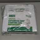 Back to The Roots Organic Seed Starting, Compressed Block expands to 12 Quarts, Made for Herbs, Veggies, Flowers