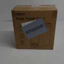 10L Trash can Foot Pedal Type Household with lid Seam Kitchen Toilet Bathroom Silent (10L Sky Lake Blue)