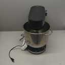 Aifeel Stand Mixer, 8.5QT+ 6QT Two Stainless Steel Bowls Electric Food Mixer, 7 in 1 Multifunctional Kitchen Mixer with Dough Hook, Whisk, Beater, Meat Grinder,Pasta & Cookie Maker-Black