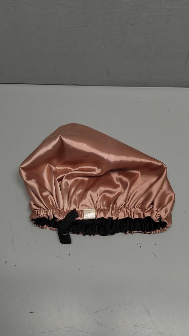 YANIBEST Adjustable Satin Bonnet Double Layer Hair Bonnet for Sleeping Bonnets for Women Hats Curly Natural Hair, Blush Pink