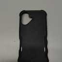 Smartish iPhone 16 Protective Magnetic Case - Gripzilla Compatible with MagSafe [Rugged + Tough] Heavy Duty Grip Armored Slim Cover w/Drop Tested Protection for Apple iPhone 16 - Black Tie Affair