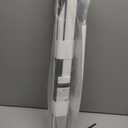 LazBlinds No Drill Cordless Zebra Blinds, 20" W x 48" H, Grey