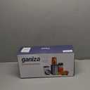 Ganiza Smoothie Blenders, 14Pcs Personal Blender for Shakes and Smoothies for Kitchen with 3 Portable Blender Cups (1x24oz & 2X17oz), Single Serve Smoothies Maker for Juices, Nutritious Recipe Grey