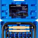 ATPEAM Valve Spring Compressor Tools with Valve Lapping Tool Solid C Clamp Tool Set for Motorcycle, ATV, Car, Small Engines