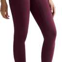 RUNNING GIRL High Waisted Leggings for Women, Seamless Full Length Buttery Soft Yoga Pants for Women, No Front Seam (L)