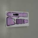 Hair Removal Epilators Bikini Trimmer for Women, Painless Waterproof Electric Foil Shaver Razors for Facial Leg Body Armpit, Ceramic Blade with USB Charging Dock, Travel Grooming Gift for Her, Purple