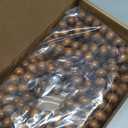 Christmas Wooden Bead Garland Wood Bead Garland Christmas Tree Decorations for Holiday Favors, 12 Feet(Brown)