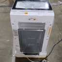 BLACK+DECKER Small Portable Washer, Washing Machine for Household Use, Portable Washer 1.7 cu.Ft with 8 Cycles, Transparent Lid & LED Display