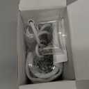 White Hair Dryer with Diffuser+Nozzle