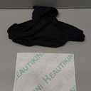 Beautikini Period Swimwear Bikini Menstrual Swim Bottoms Leakproof Bathing Suits for Teens Girl (X-Small, Dark)