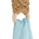 YVPSI 2 Pcs Kitchen Dish Towel Holder with Loop Crochet Hanging Towel Holder Ring Towel Hanger Loop Ring for Kitchen Bathro (Grey)