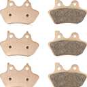 Front Rear Brake Pads Sintered for Harley Davidson Electra Glide Street Glide Road Glide Road King Heritage Softail Dyna Night Train Fat Boy