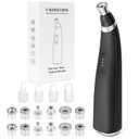 Diamond Microdermabrasion Machine, UNOISETION Rechargeable Micro Dermabrasion Facial Tool with 12 Diamond Tips, Blackhead Remover for Home Travel