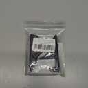 Semetall 2 Pack Multifunction Plastic Display Stand Plate Holder,Small Picture Frame Holder (Black)