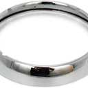 AnXin 7" Chrome Headlight Headlamp Trim Ring For Electra Street Glide Touring