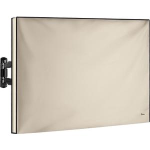 Garnetics Outdoor TV Cover 43 Inch Weatherproof TV Enclosures with Smart Shield Screen Protectors, Ideal for Outdoor Use Waterproof TV Cover for Outside.