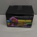 Fussion 400ft Permanent Outdoor Lights for House, 2025 Smart RGB LED Outside Lights with Remote Control, IP67 Waterproof Eternity Eaves Lighting for Christmas, Halloween, Holiday, Party, Daily