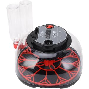 12 Eggs Incubator, Home Egg Incubator, ABS PET Poultry Hatching Machine with Automatic Egg Turning Candling Watering Temperature Control for Chickens Goose Duck (US Plug