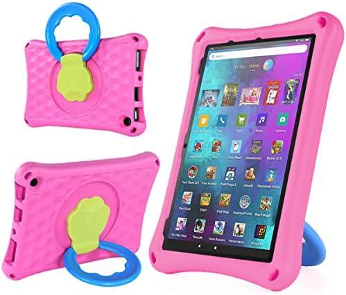 BORXJNM All-New 10 Tablet Case for Kids(2023 Release, 13th Generation),Incompatible with iPad Samsung,Light Weight Shock Proof Handle Friendly 360 Rotating Grip Stand Kid-Proof Case (Pink) BORXJNM All-New 10 Tablet Case for Kids(2023 Release, 13th Generation),Incompatible with iPad Samsung,Light Weight Shock Proof Handle Friendly 360 Rotating Grip Stand Kid-Proof Case (Pink)