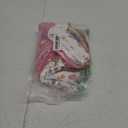 1 Pack 3 Blankets Super Soft Fluffy Premium Fleece Pet Blanket Flannel Throw for Dog Puppy Cat Paw Brown/Pink/White Small(23x16 inch)